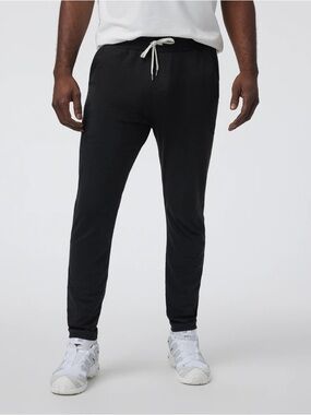 Vuori Ponto Performance Pant Dreamknit Jogger in Black Heather- Still Full Price